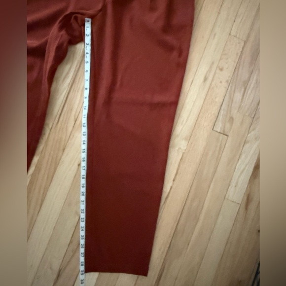 NWT Commense brick red straight leg pants - Picture 10 of 10
